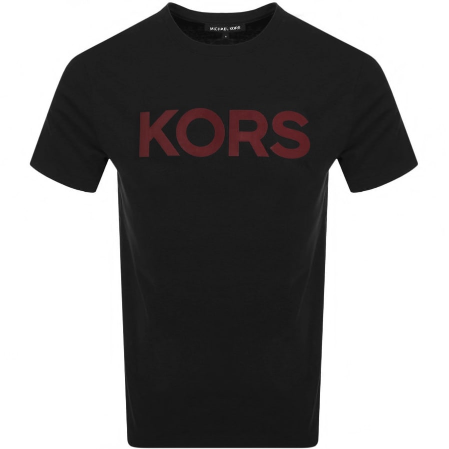 Alternative Image for ProductMichael Kors Plain Logo T Shirt Black1